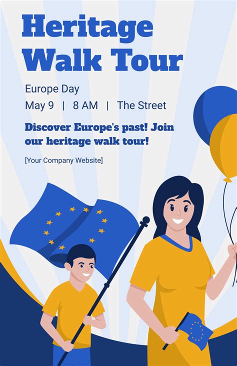 Europe Day Poster Template - Edit Online & Download Example | Template.net