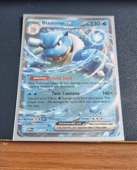 Blastoise Ex Pokemon Sv Hobbies Toys