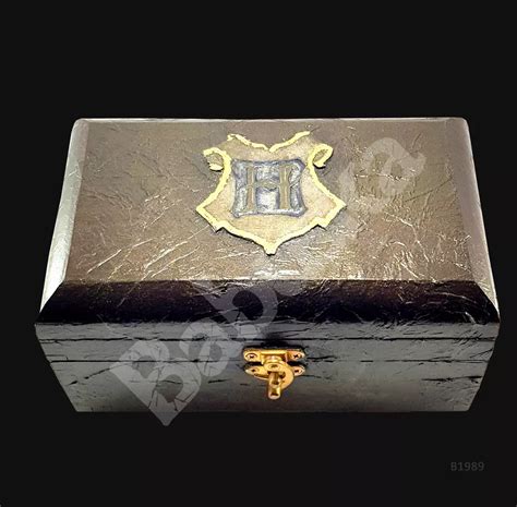 Cofre Hogwarts Exclusivo Pieza De Madera Babuska