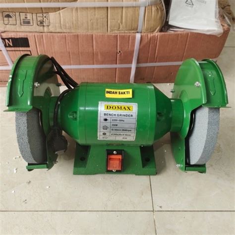 Jual Mesin Gerinda Duduk Bench Grinder Domax Shopee Indonesia