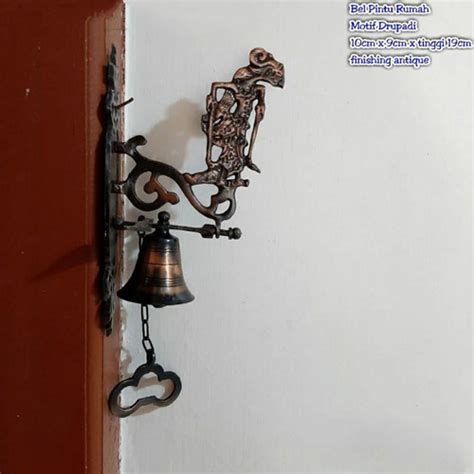 Jual Bel Pintu Lonceng Antik Logam Motif Wayang Drupadi Kab Pati