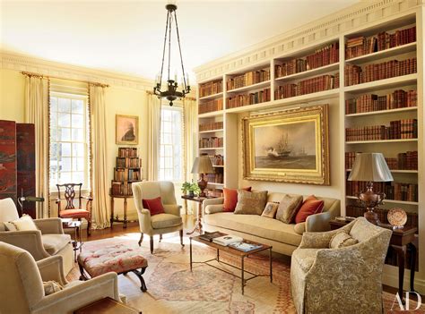 Interior Luxury Home Library