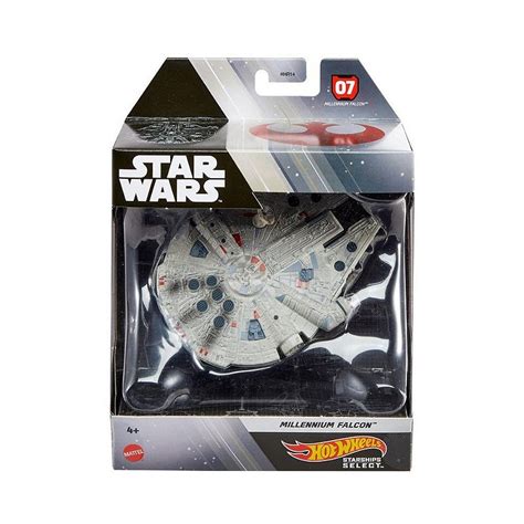 Hot Wheels Star Wars Millennium Falcon Starships Select Mini Hunts