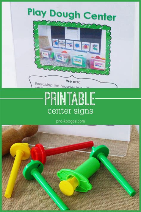 Printable Dramatic Play Center Sign