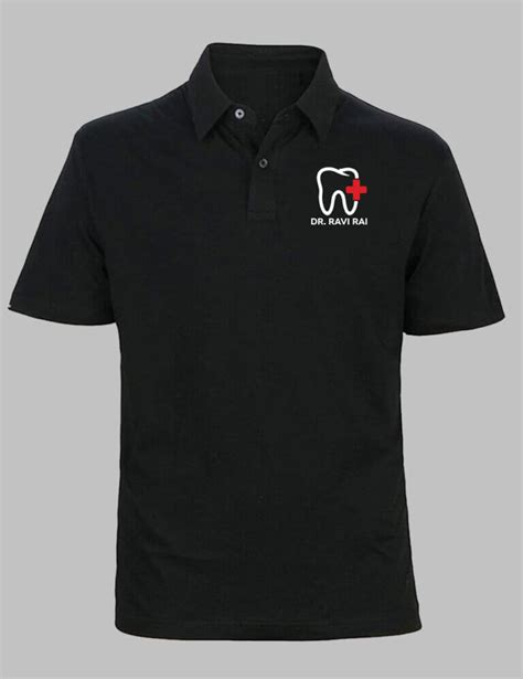 Personalized Medical Symbol Dentist Unisex Polo T Shirt Gift For