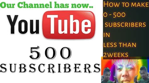 How To Get 1k Subscribers In A Week YouTube