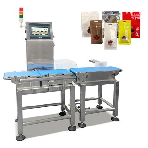 Food Processing Conveyor Belt Automatic Checkweigher China Check