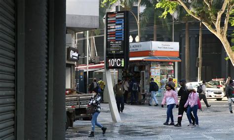 Chegada De Frente Fria Derruba As Temperaturas Em Sp Veja Previsão