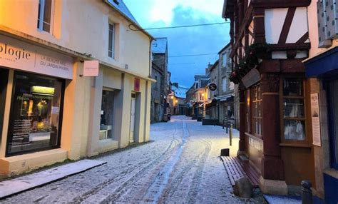 En Images Paimpol Sest R Veill Sous La Neige Ce Mercredi Janvier