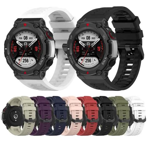 Correa De Silicona Para AMAZFIT T Rex 2 Pulsera Deportiva Oficial De