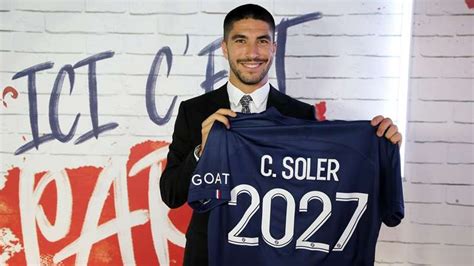 Psg Apresenta Espanhol Carlos Soler Novo Reforço Da Equipe IstoÉ