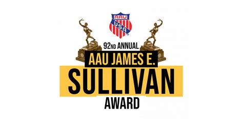 Athletes Selected For Voting Round Of The Aau James E Sullivan