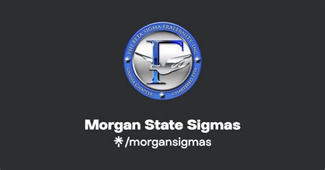 Morgan State Sigmas Instagram Tiktok Linktree