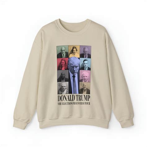 Donald Trump Mugshot Eras Tour Sweatshirt Trump Mugshot Etsy