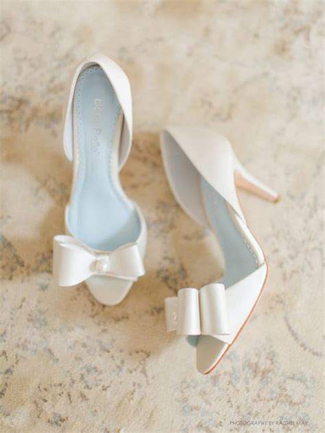 Ivory Peep Toe Heels Pearls