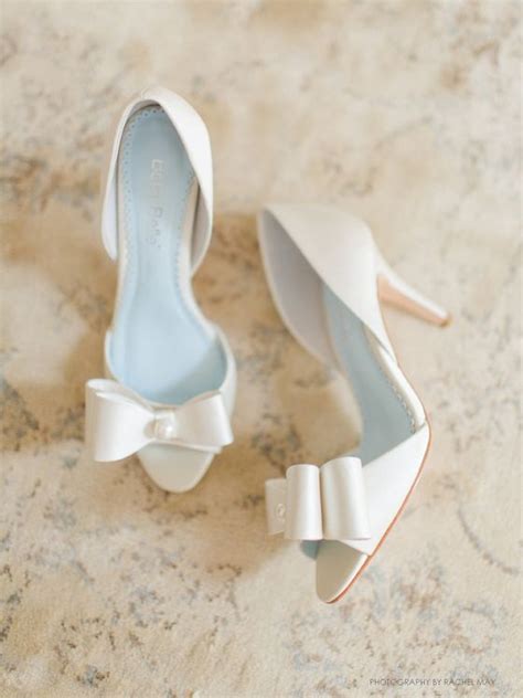 White High Heels With Bow Bankcredit Vn