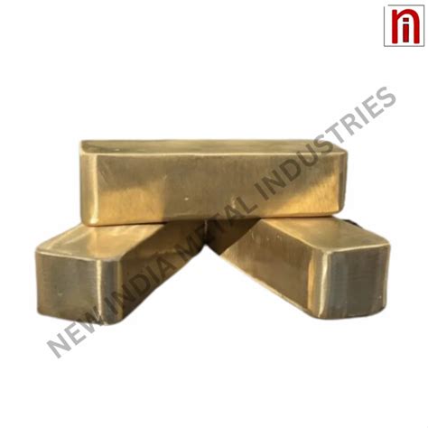 Rectangular Brass Ingots With Alloy Grade 304 At Rs 490kg In Faridabad