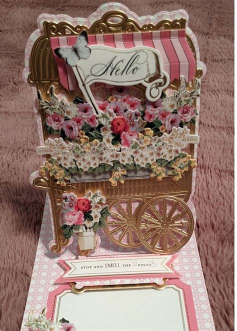 Finishing School Flower Cart Anna Griffin Cards Card Kits Craft Box