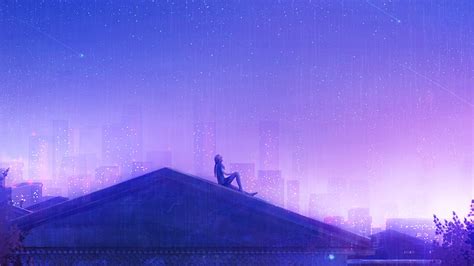 Counting Stars On Roof Top Stars Artist Artwork Digital Art Hd