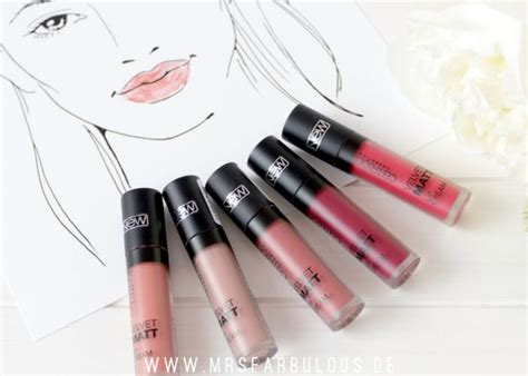 catrice Velvet Matt Lip Cream Swatch Party Review - MrsFarbulous Beauty ...