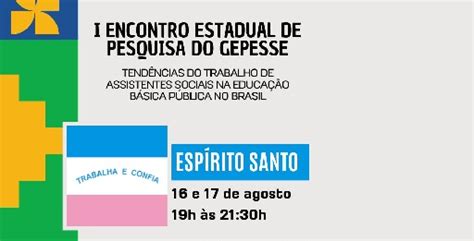 Acontece Em Agosto O I Encontro Estadual Da Pesquisa Do Gepesse Cress