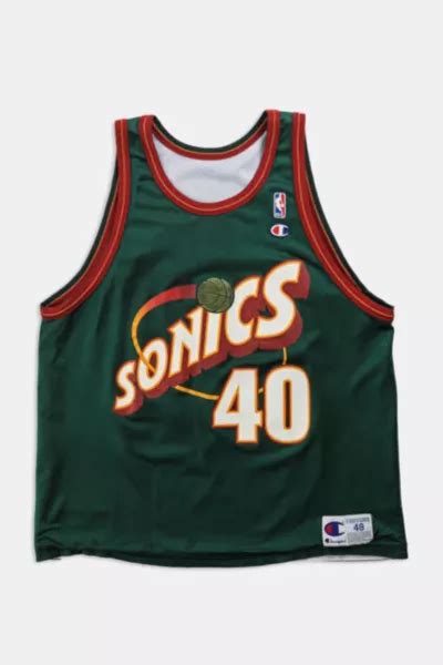 Vintage NBA Seattle SuperSonics Jersey | Urban Outfitters