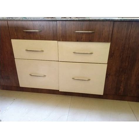 Brown Rectangular Wooden Modular Kitchen Cabinet At Rs 1500 Square Feet