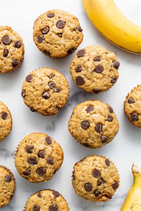 Banana Bread Muffins Fit Foodie Finds