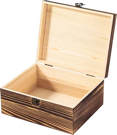 News The Large Wooden Box Made Of Solid Natural Wood