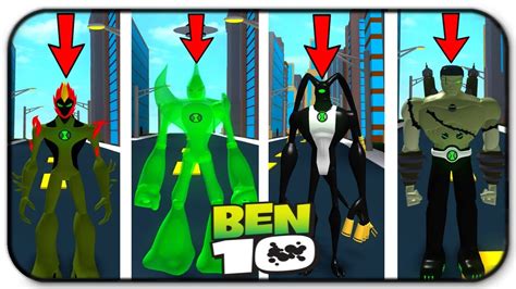 Ben 10 New Aliens Swampfire Goop Feedback Frankenstrike Roblox