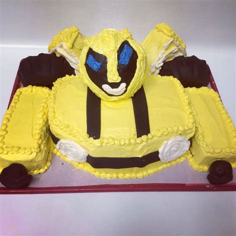 Bumblebee Transformers Cake I Made For My Son S 5th Birthday I Made