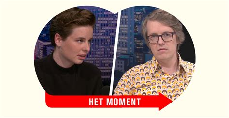 In De Afspraak Gingen Maarten Boudry En Anuna De Wever In Debat Over