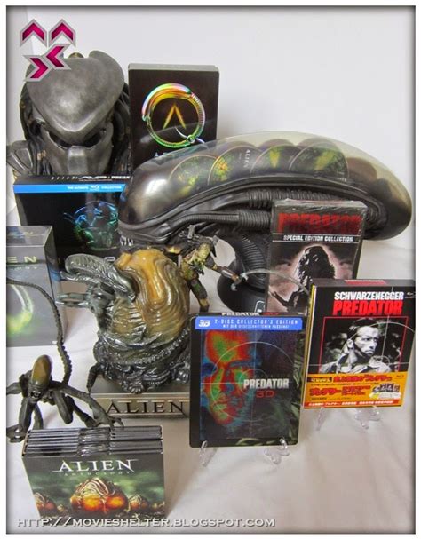 Movie Shelter: Destination Point for Movies: Alien Quadrilogy - Deluxe Alien Head [DVD] [Germany]