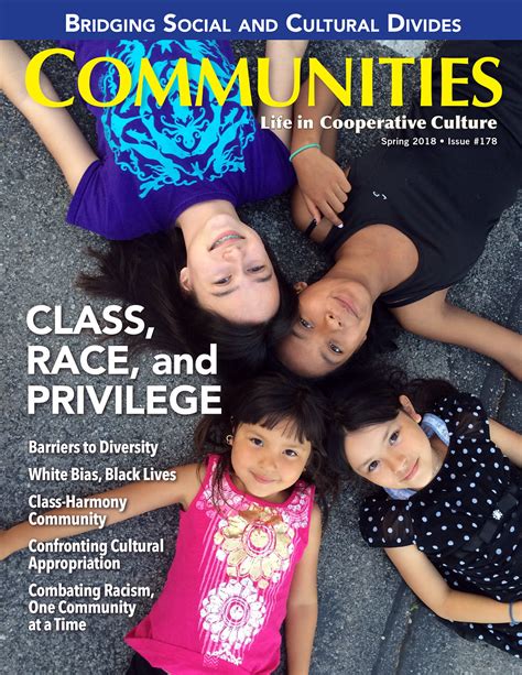 Communities Magazine 178 Class Race And Privilege