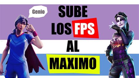 Como Subir Los Fps En Fortnite Pc Solucion Definitiva Youtube