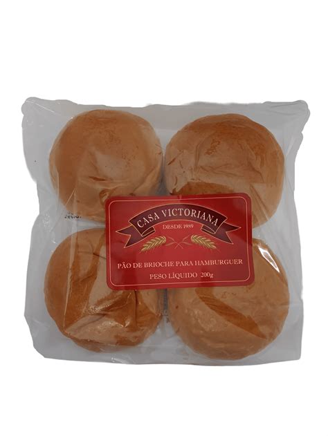 P O De Hamb Rguer Brioche Casa Victoriana Gr