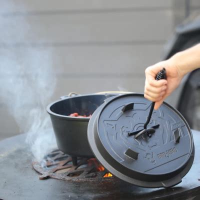 Bbq Toro Dutch Oven Do E L Emaille Gusseisen Kochtopf Gusstopf