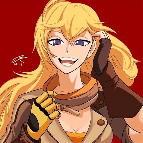 Smiling Yang By Moddedjoker On Deviantart Rwby Anime Rwby Fanart