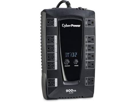 Cyberpower Intelligent 12 Outlet 900VA 480W LCD UPS System