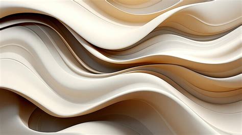 Abstract White Futuristic Background Premium Ai Generated Image