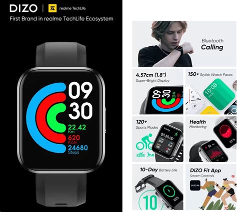 DIZO Watch R Talk With 1 3 AMOLED Display And DIZO Watch D Talk With