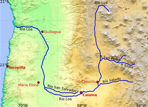 Río Loa: características, y todo lo que necesita conocer