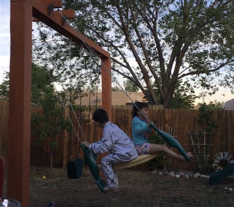 Construction 2 Post Swing Set Strong Enough Home Improvement Stack