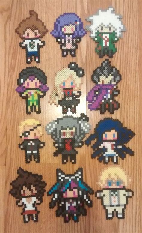 Danganronpa Perler Sprites Perler Beads Diy Perler Beads Perler Porn Sex Picture