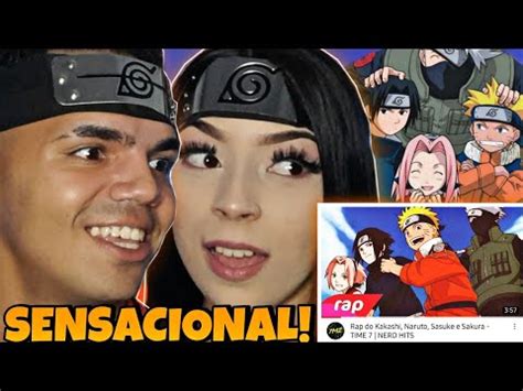 React Rap Do Kakashi Naruto Sasuke E Sakura Time Nerd Hits