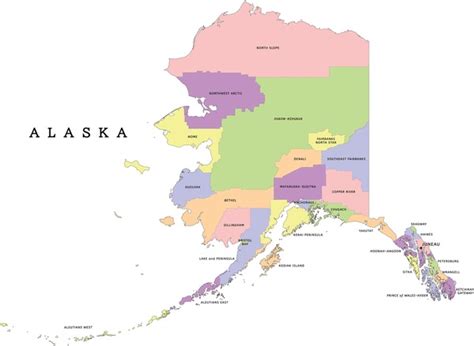 This Is A Map Of Alaska In The United It Depicts The State 45 OFF