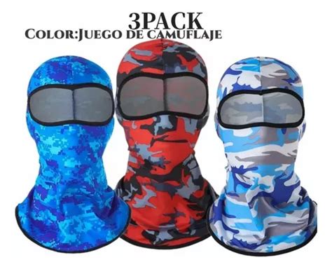 Pasamontañas Militar Táctico Bandana Moto Pesca 3 Pack Meses sin