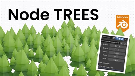 Low Poly Trees And Forest With Geometry Nodes Beginner Blender 4 0