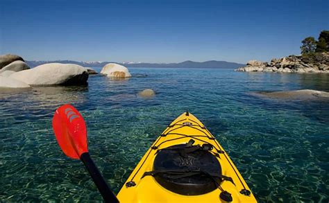 Crossing Lake Tahoe By Kayak Tahoe Expedition Academy Tahoe