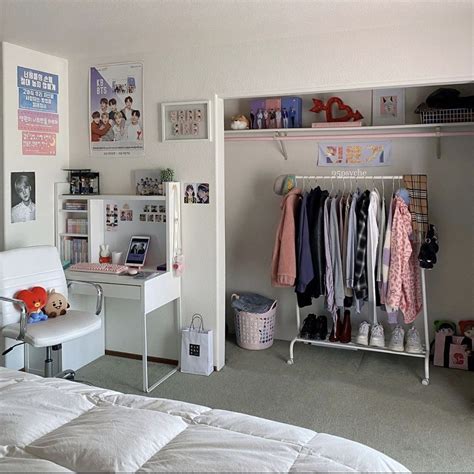 Kpop Korean Aesthetic Room Kpop Room Tour Aesthetic And Colorful